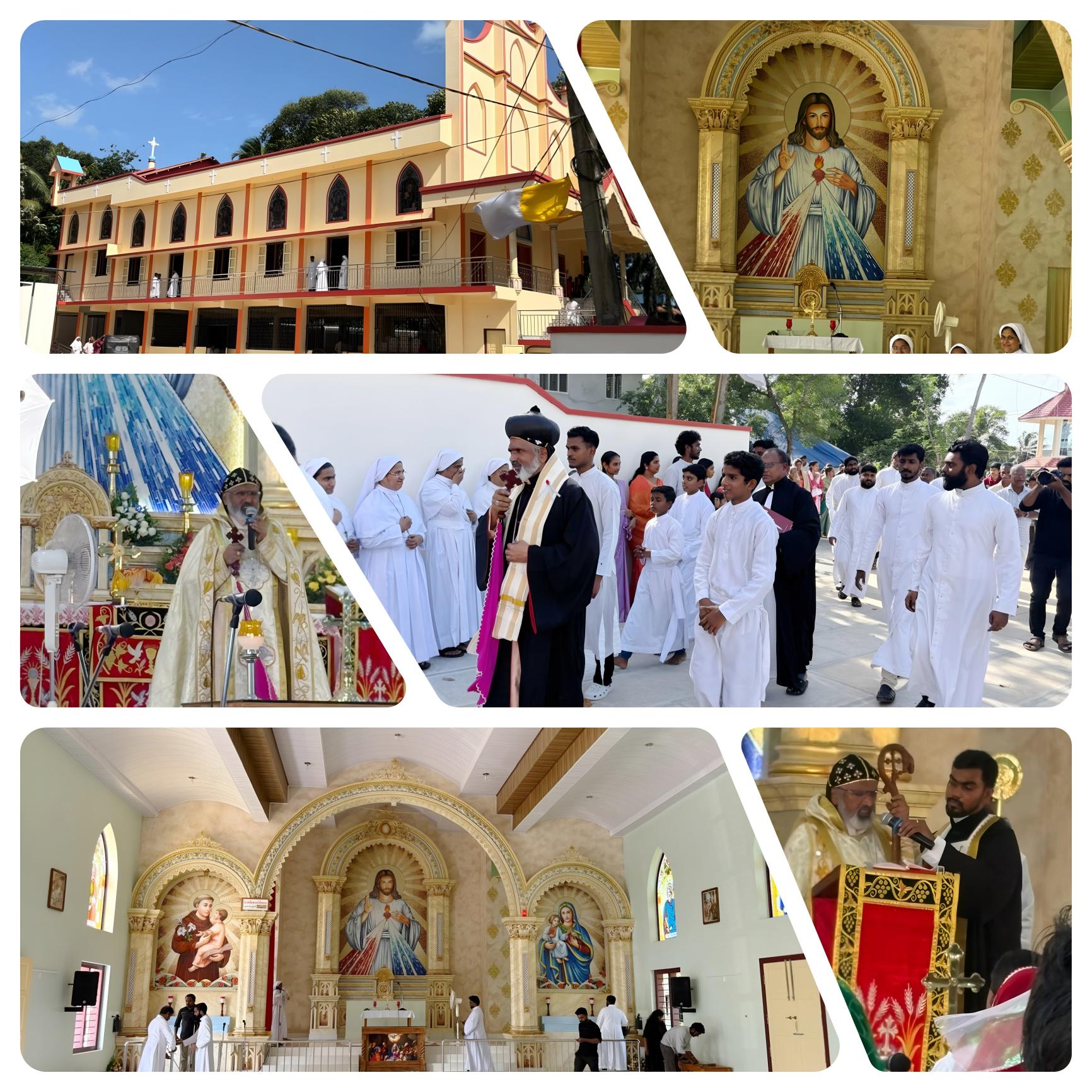 Consecration Ceremony of the Newly Built St. Antony’s Malankara Catholic Church, Aruvancode